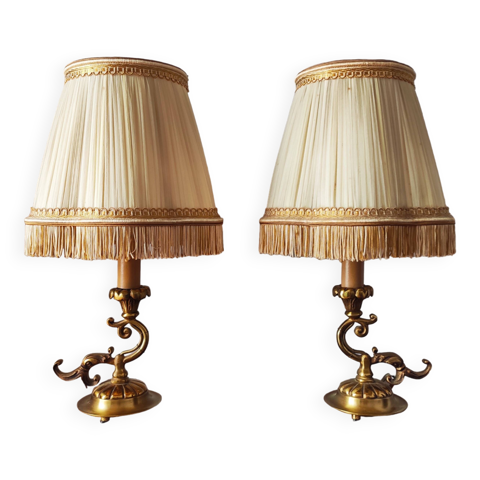 Pair of vintage table lamps