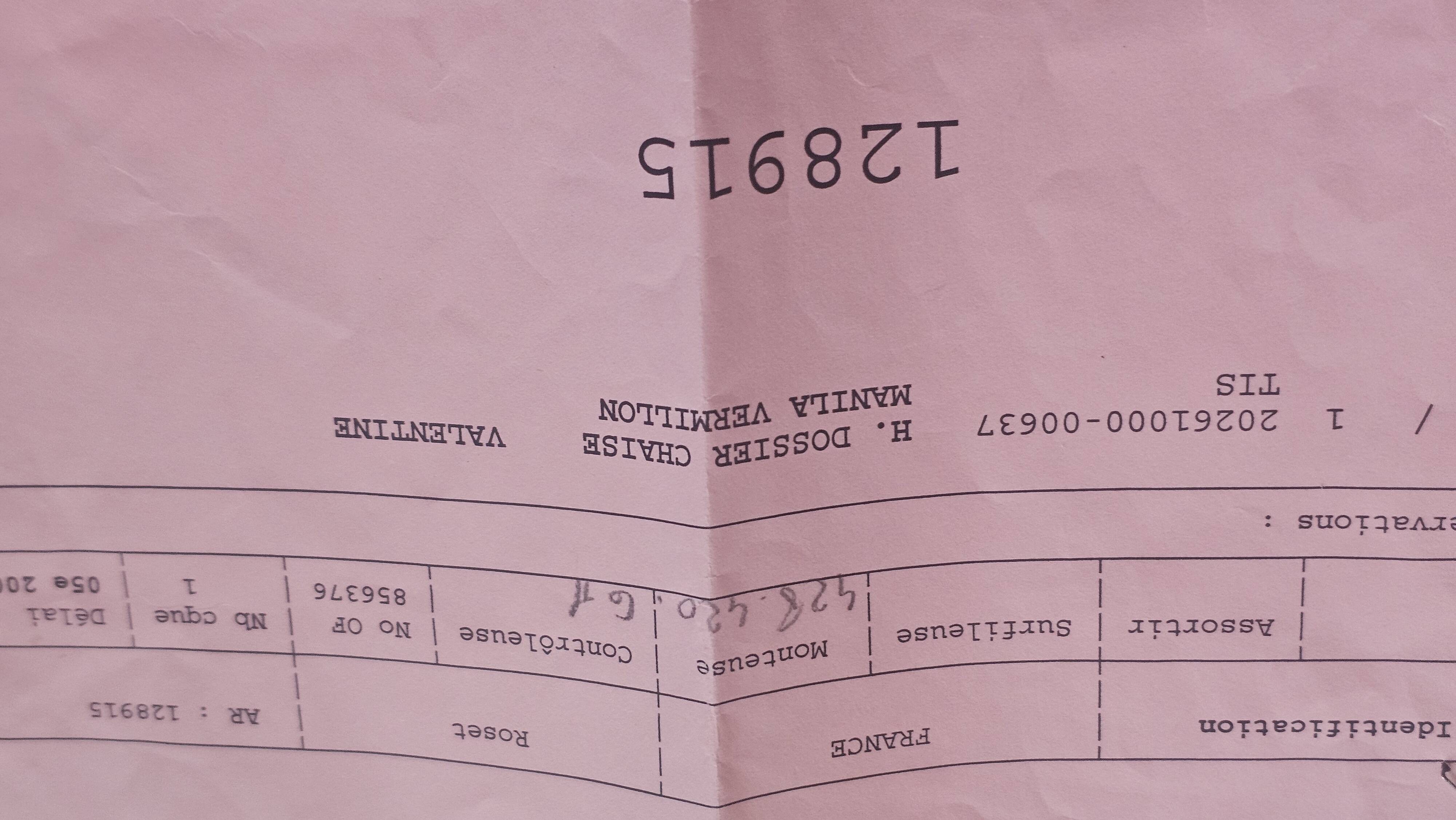 6 "Valentine" chairs – Jean-Charles de Castelbajac Ligne Roset