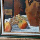 Still life painting oil on canvas