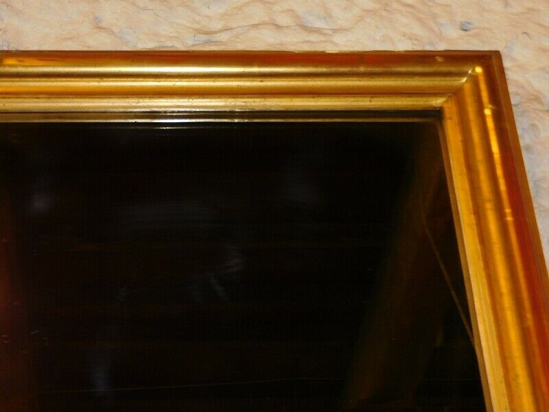 Miroir doré du XIX ème siècle 159cm x 114 cm