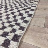 Handmade wool Berber rug 256 X 150 CM
