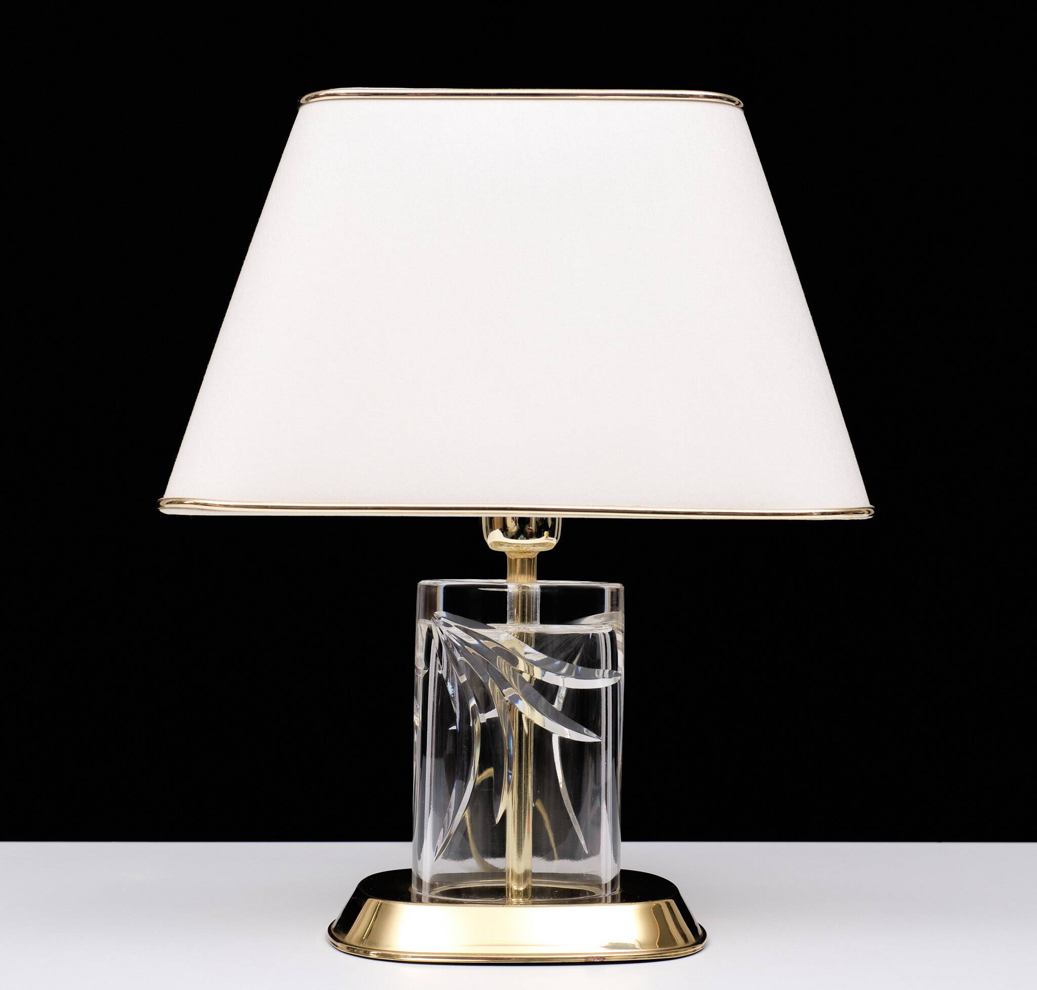 Preciosa Top quality pristine Bohemian Crystal Table lamp Czech Republic