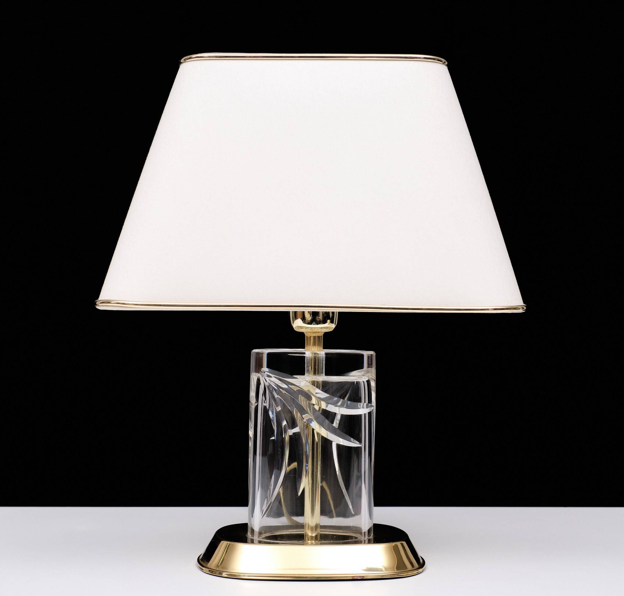 Preciosa Top quality pristine Bohemian Crystal Table lamp Czech Republic