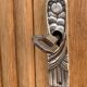 Armoire parisienne art déco chêne massif brut