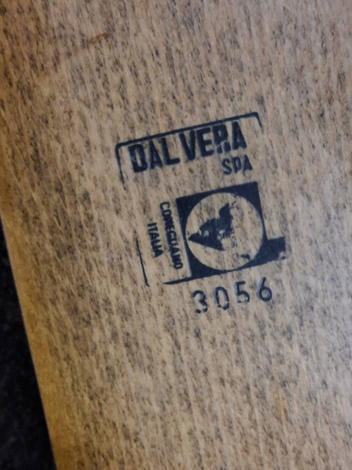 Set of 4 Dal Vera design chairs, Italy, 60s, 70s