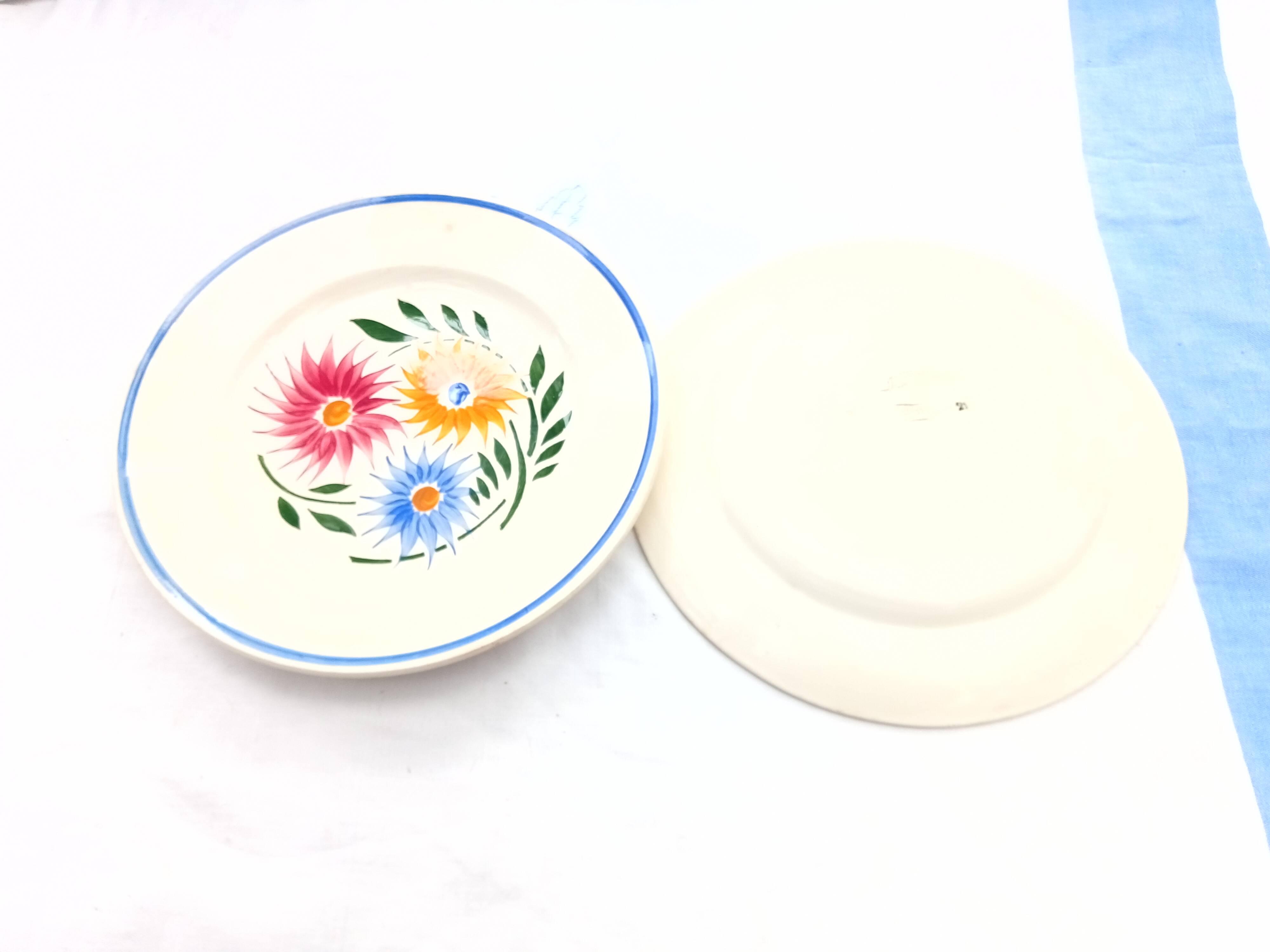 Assortment of 6 dinner plates