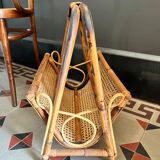 Rattan and canning magazine holders