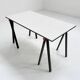 "Trestle" desk by Rodney Kinsman for Bieffeplast, 1980