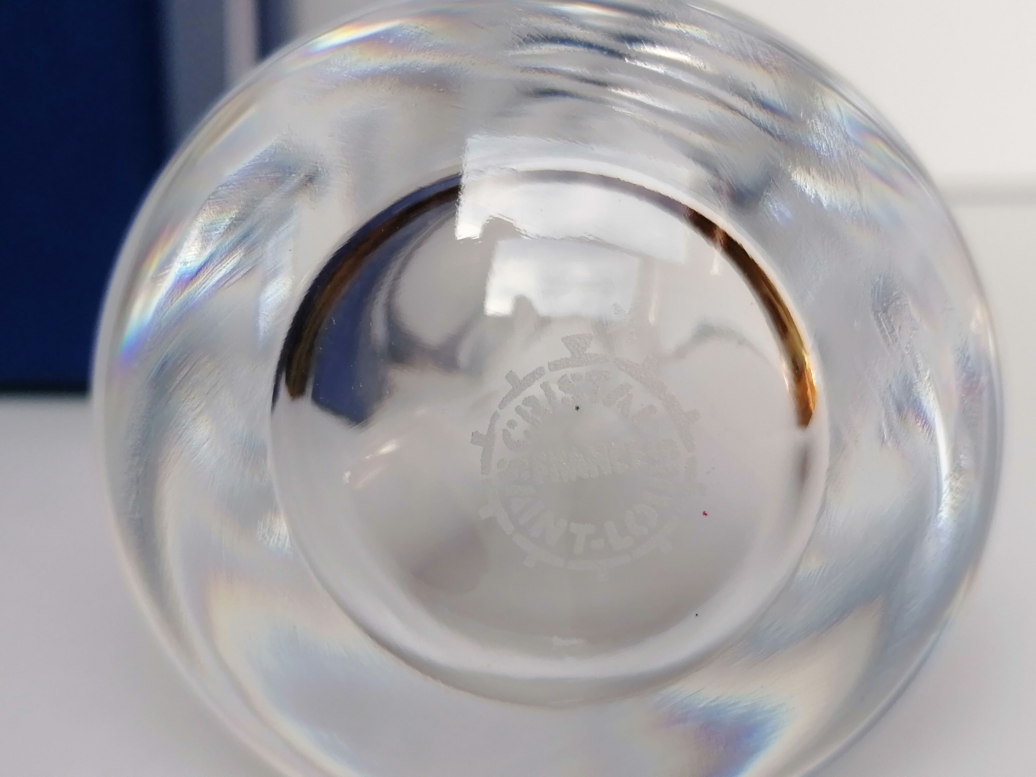 St. Louis crystal soliflore vase