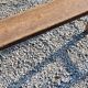 Farm table nineteenth century feet spindles 251cm and its 2 benches