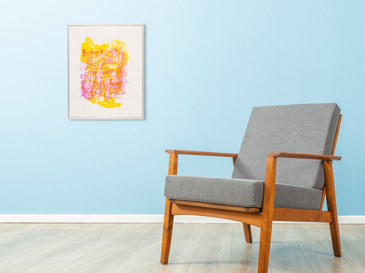 Headline: Trojanische Helden, Color Lithograph, 41 x 51 cm