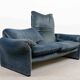 Maralunga Sofa by Vico Magistretti for Cassina, 1980s