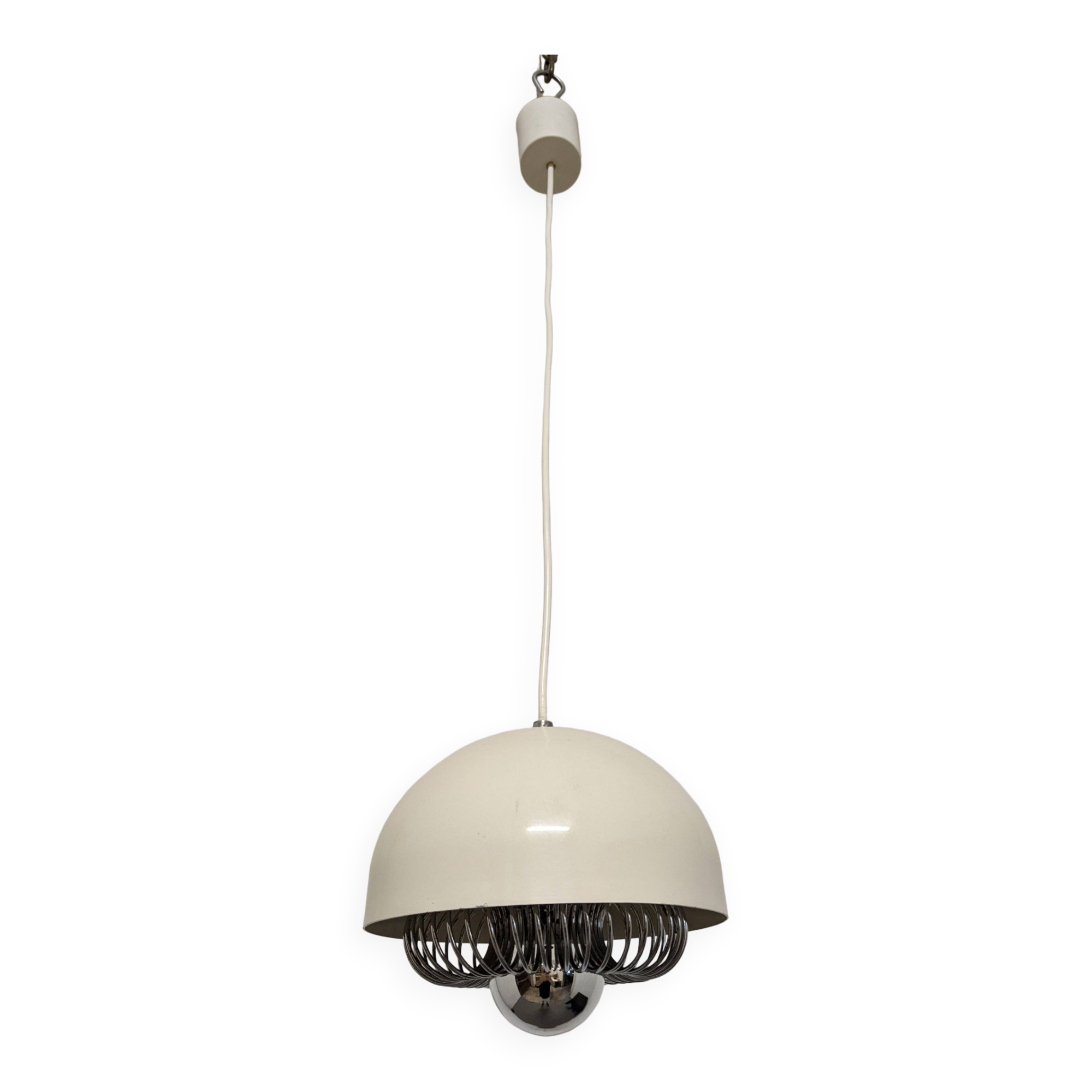 Space Age pendant lamp by Andrea Lazzari for Morozini of the 60s/70s