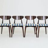 Scandinavian dining chairs set of 4 Côte d'Azur