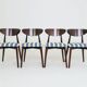 Scandinavian dining chairs set of 4 cote d'azur  