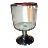 large blown glass bowl Gordes