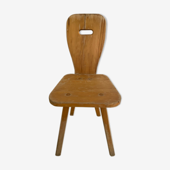 Modernist style wooden chair 1960-70