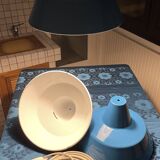 Industrial pendant light by Axel Wedel Madsen for Louis Poulsen, 1960s
