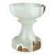 Vintage onyx candle holder