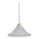 Vintage glass pendant lamp