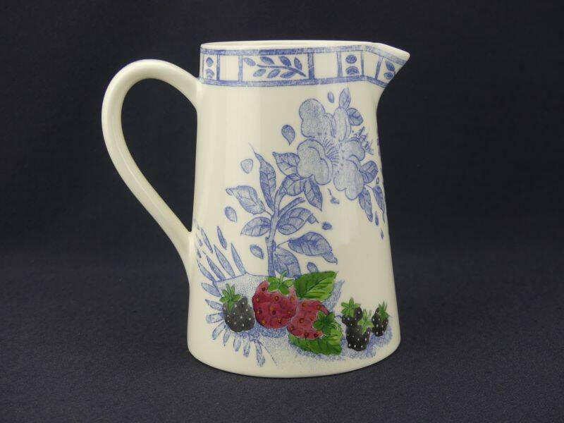 Gien, Oiseau Bleu, pichet 17 cm