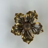 Brass removable petal ashtray