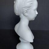 Biscuit bust of Houdon