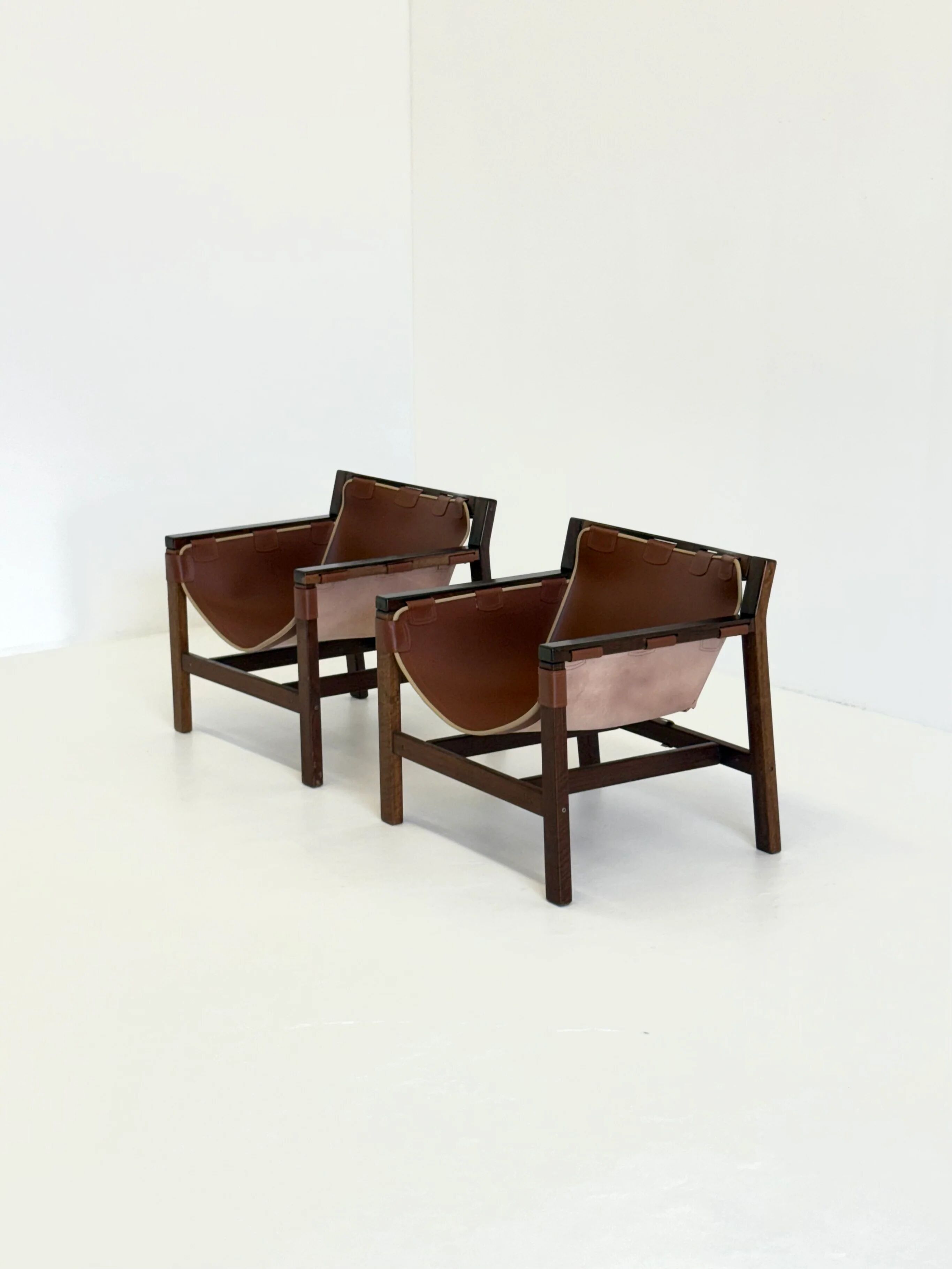 Chaises longues Safari par Carlo Hauner pour Forma