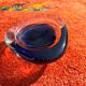 Vintage 60s/70s Murano Sommerso Ashtray Bowl Glass