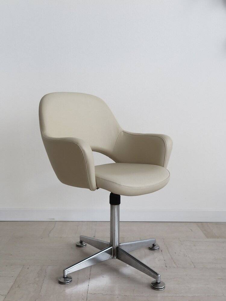 Swivel Office Armchair from Velca Legnano, Italy, 1960s