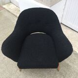 Pair of ERTON armchairs by Henri CAILLON