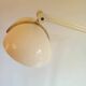Italian floor lamp from the 70s, “Fresh Butter” color, “Made In Italy” label.