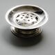 COQUILLOR SILVER-PLATED BUTTER MOLD, 1950s