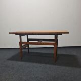 Danish adjustable teak coffee table, Kai Kristiansen