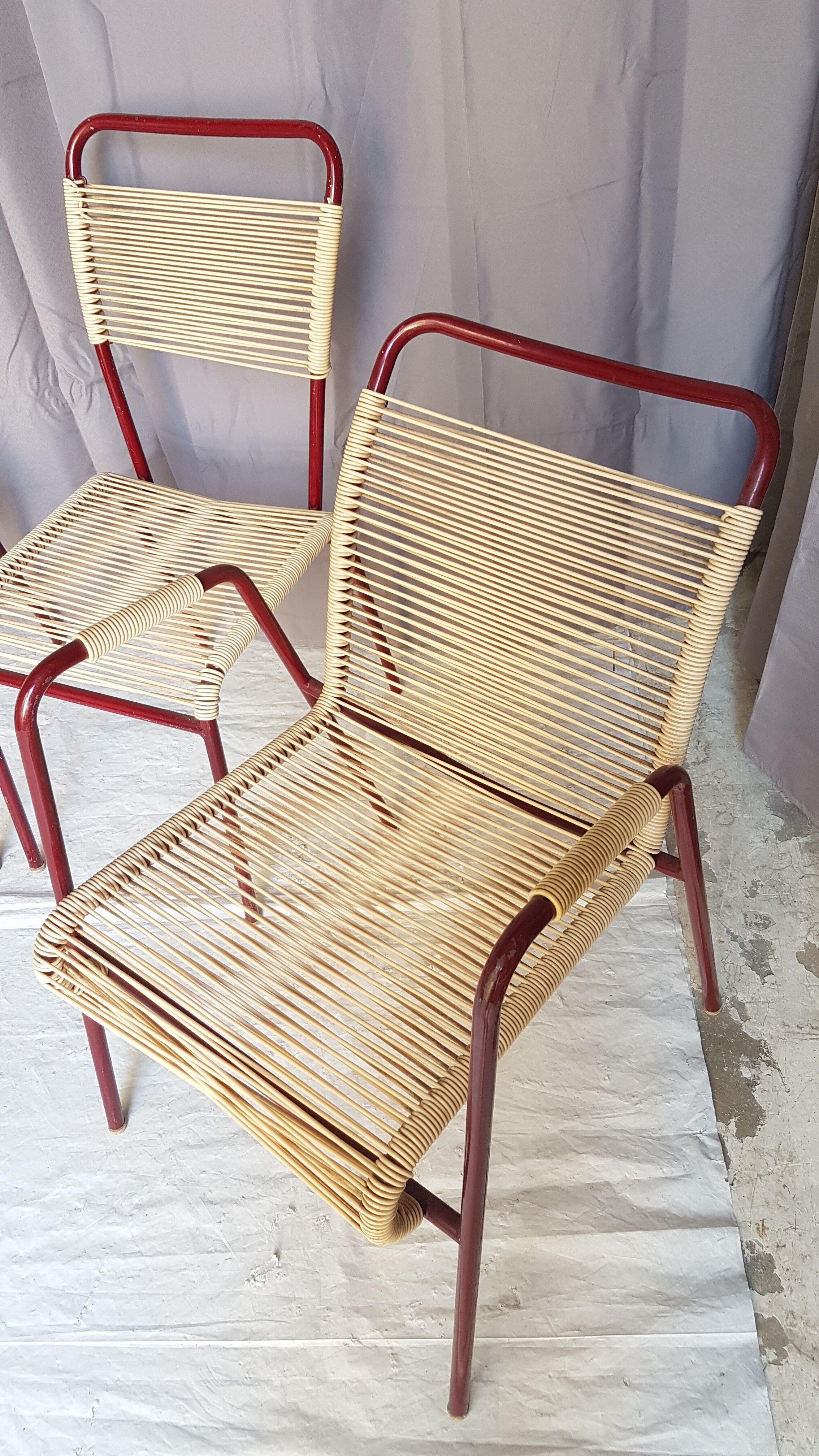 "vintage 60" garden seat set