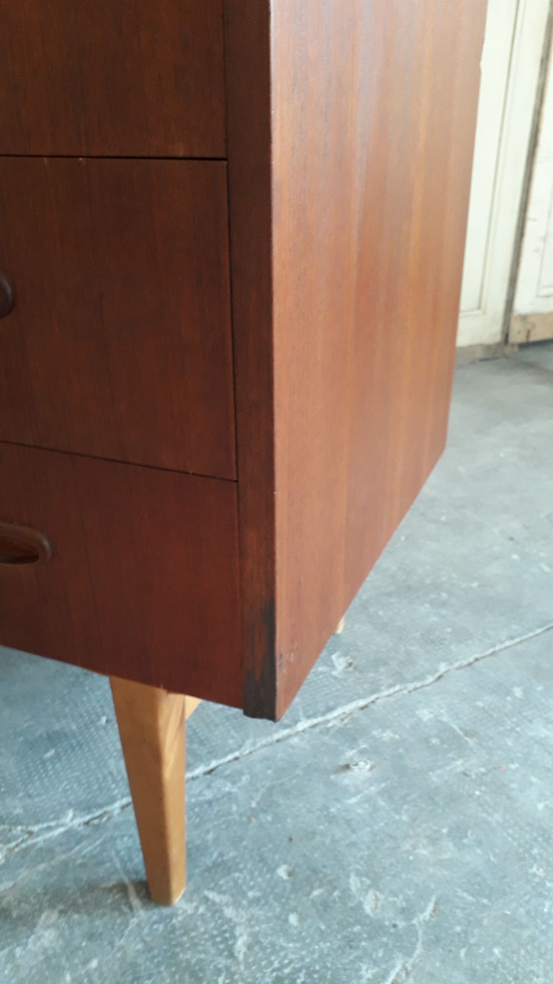 Secrétaire scandinave en teck