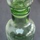 Vintage bubbled glass carafe.