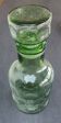 Carafe ancienne en verre bullée : vintage
