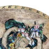 Helen Mai Important Dish In Terracotta And Glazed Porcelain Female Nude