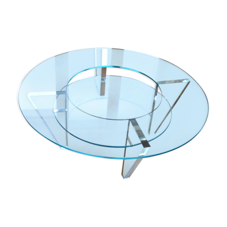 Two Tier Glass Coffee Table