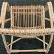 Paire de fauteuils rotin vintage