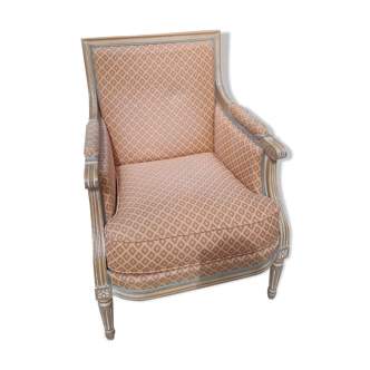 Bergère style louis XVI orange