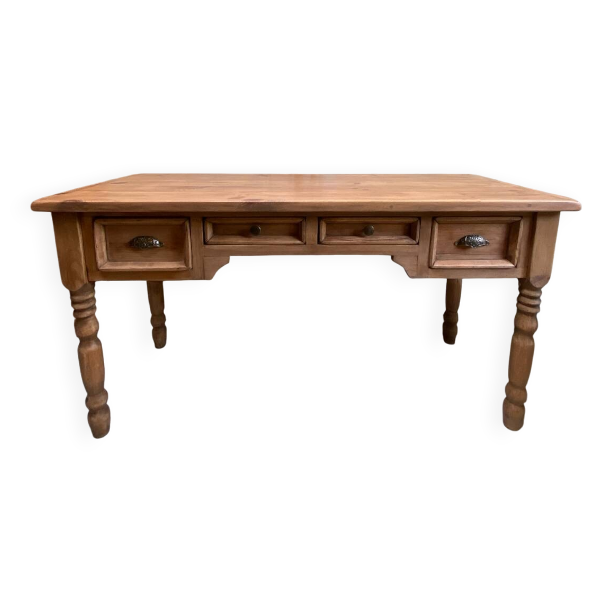 Old desk - natural patina - authentic charm