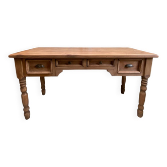 Old desk - natural patina - authentic charm