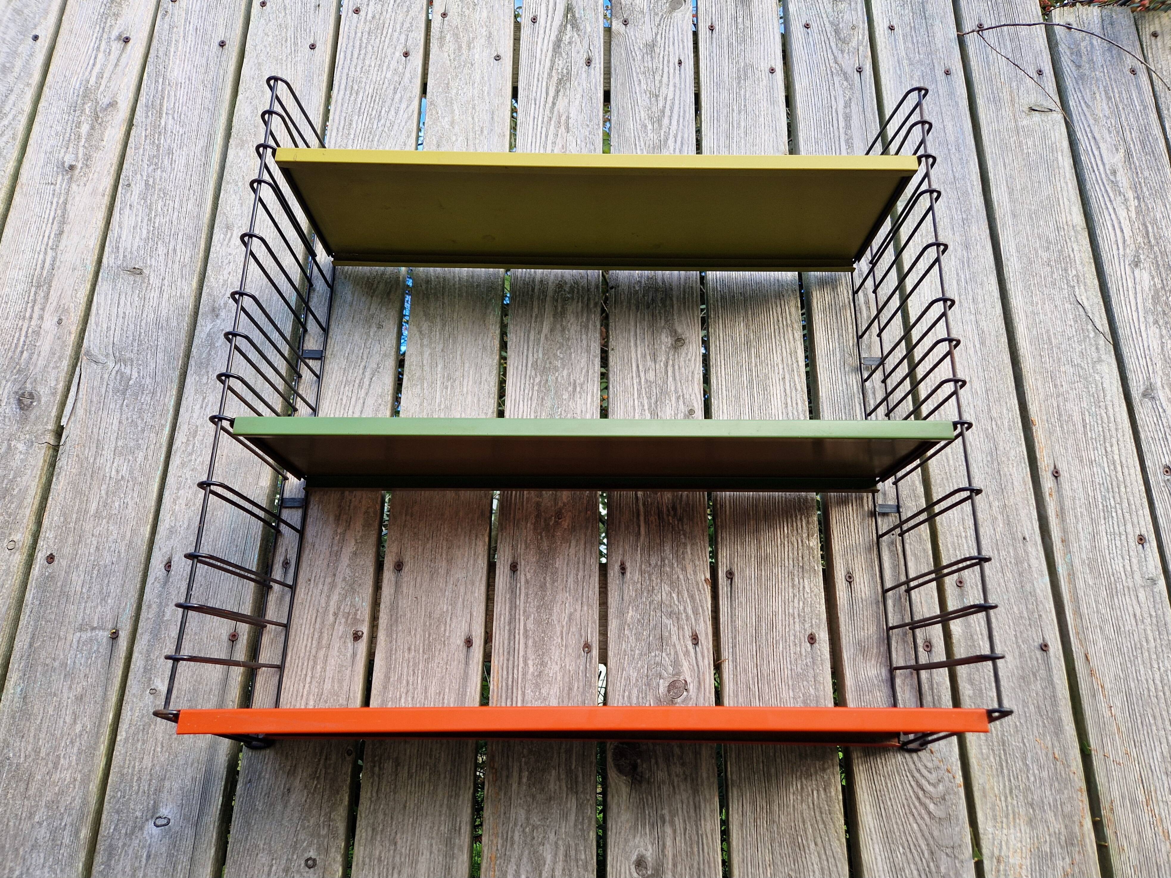 Tomado metal wall shelf, 1960s