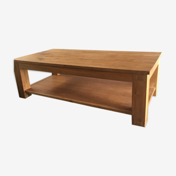 Solid teak coffee table