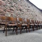 Série de 30 Chaises bistrot empillable