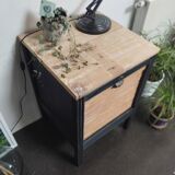 Small vintage file cabinet