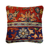 Vintage turkish rug cushion cover 45 x 45 cm