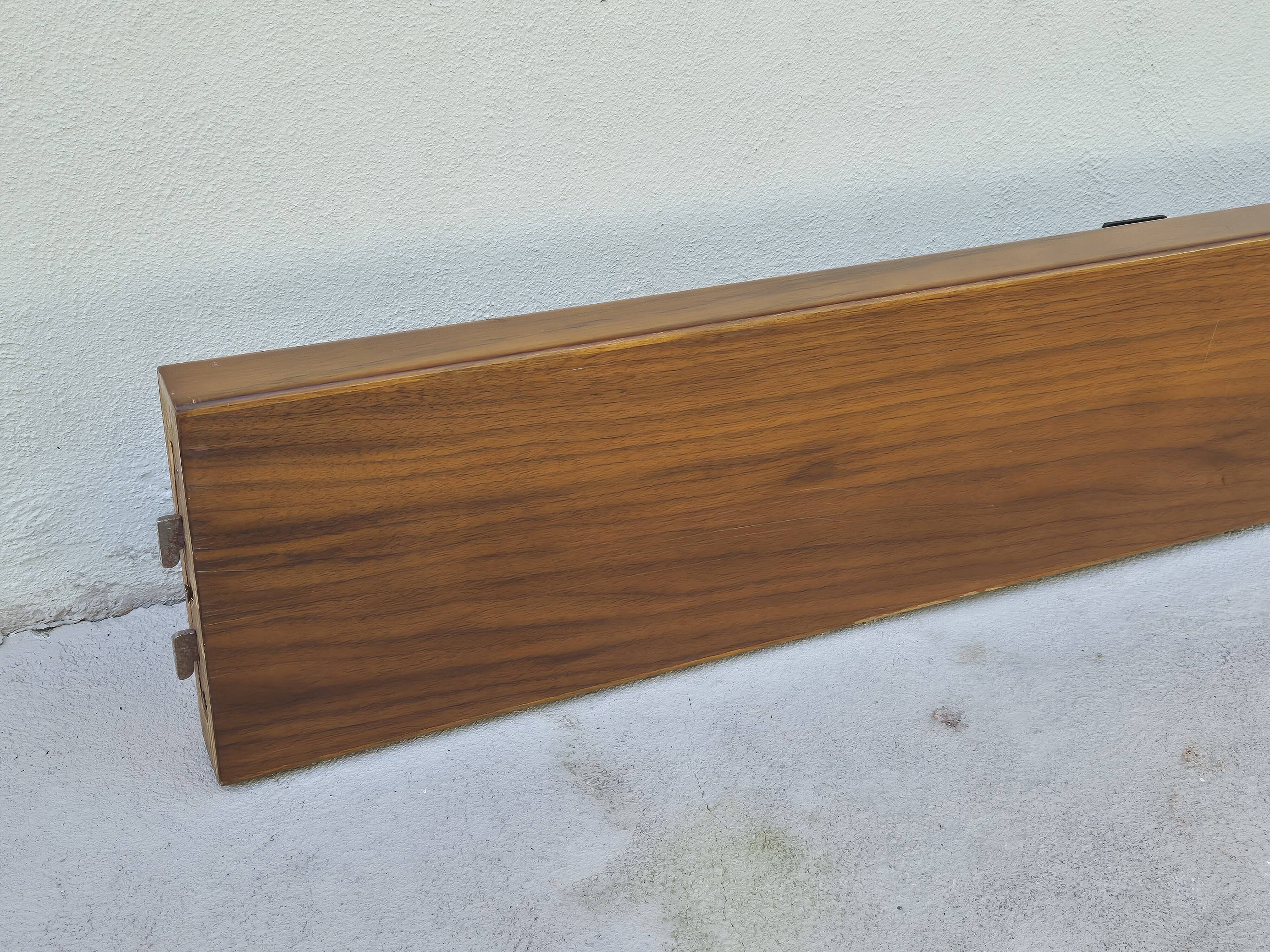 Lit de noyer Stilwood des années 1960